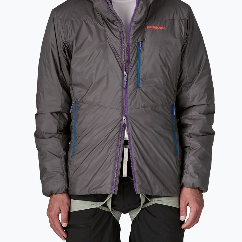 Férfi pehelykabát Patagonia DAS Light Hoody forge grey 5