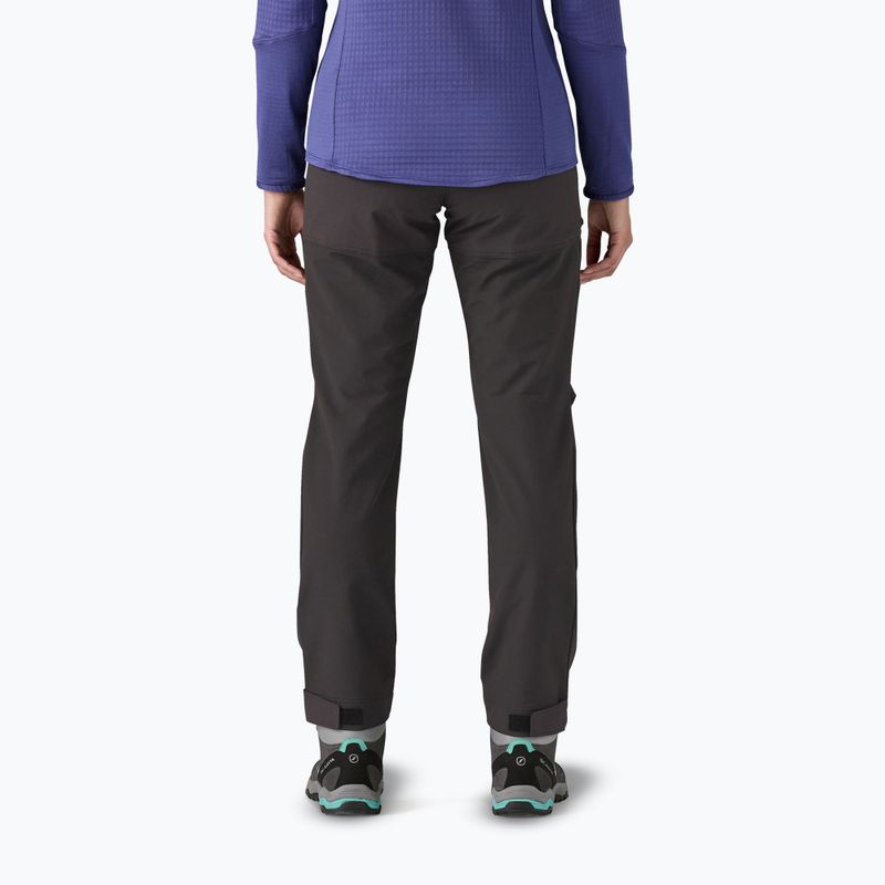 Női Patagonia Terravia Peak trekking nadrág - Regular fekete 3