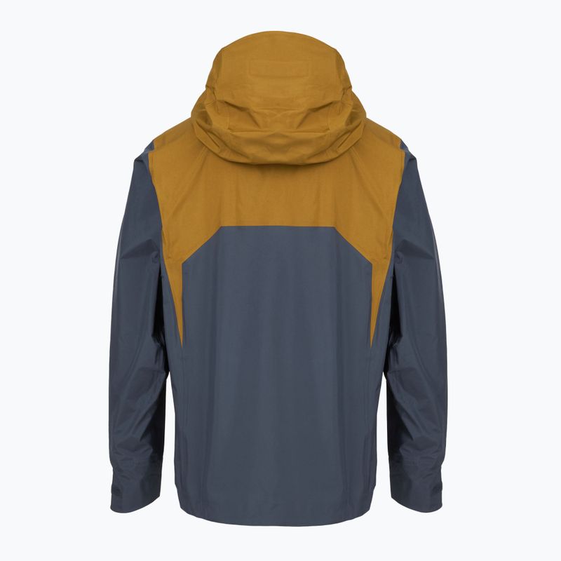 Férfi Patagonia Super Free Alpine raptor barna esőkabát 2