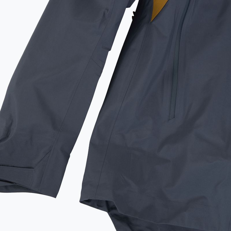 Férfi Patagonia Super Free Alpine raptor barna esőkabát 4