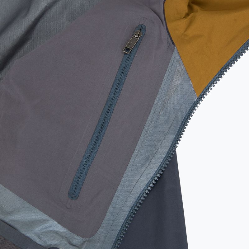 Férfi Patagonia Super Free Alpine raptor barna esőkabát 5