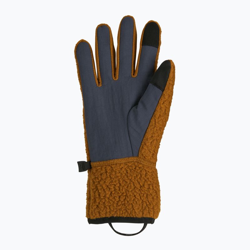 Női túrakesztyű Patagonia Retro Pile Fleece shelter brown 3