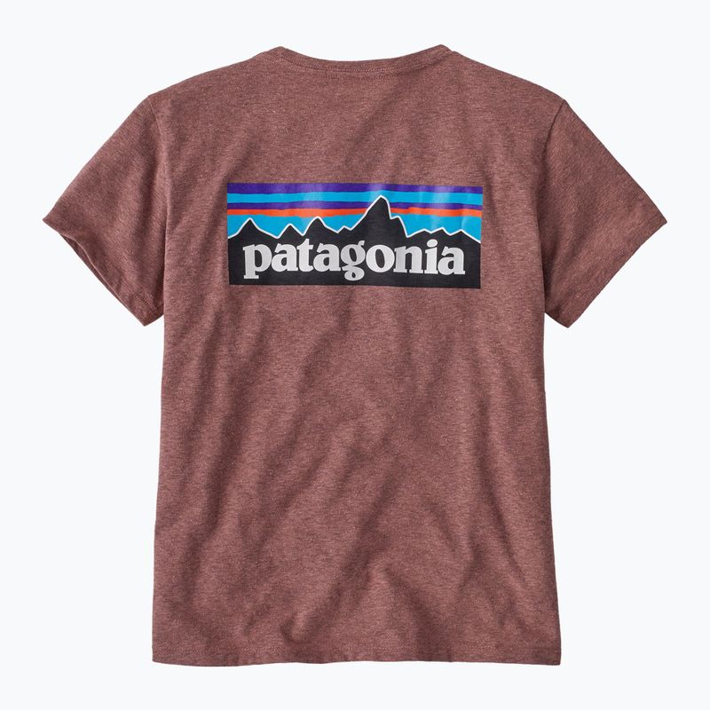 Női Patagonia P-6 Logo Responsibili-Tee dulse mályva póló 2