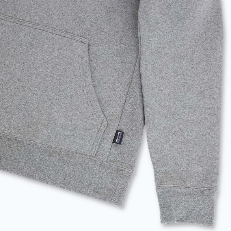 Férfi Patagonia Chouinard Crest Uprisal Hoody gravel heather melegítőfelső 4