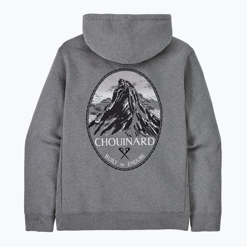 Férfi Patagonia Chouinard Crest Uprisal Hoody gravel heather melegítőfelső 2