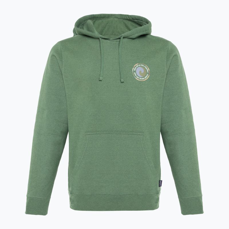 Férfi pulóver Patagonia Unity Fitz Uprisal Hoody terrain green