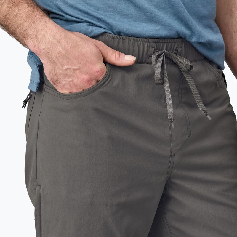 Férfi Patagonia Quandary Joggers kovácsolt szürke trekking nadrág 4