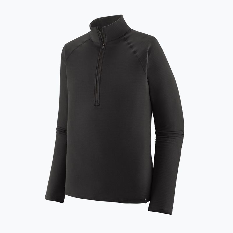 Férfi Termoaktiv pulóver Patagonia Capilene Termal Weight Zip Neck black
