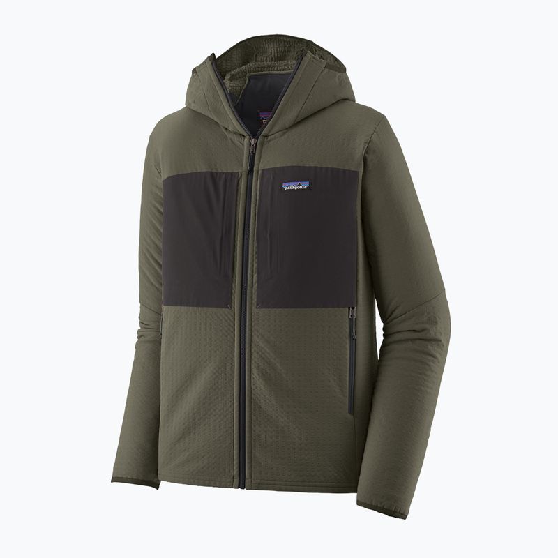 Férfi Patagonia R2 TechFace softshell dzseki fenyőtű zöld