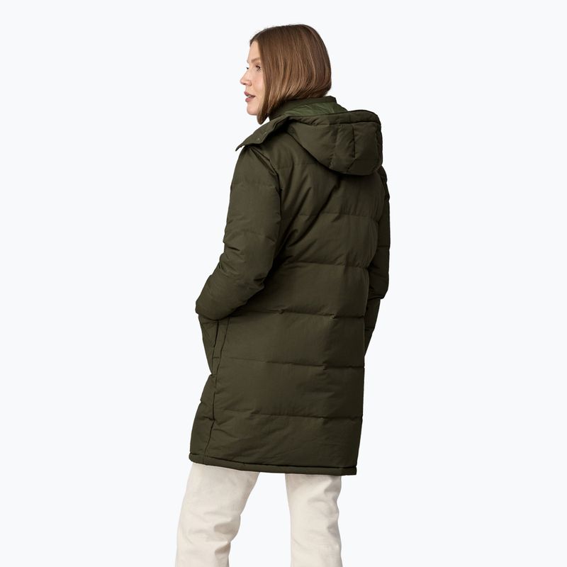 Női pehelykabát Patagonia Downdrift Parka pine needle green 3