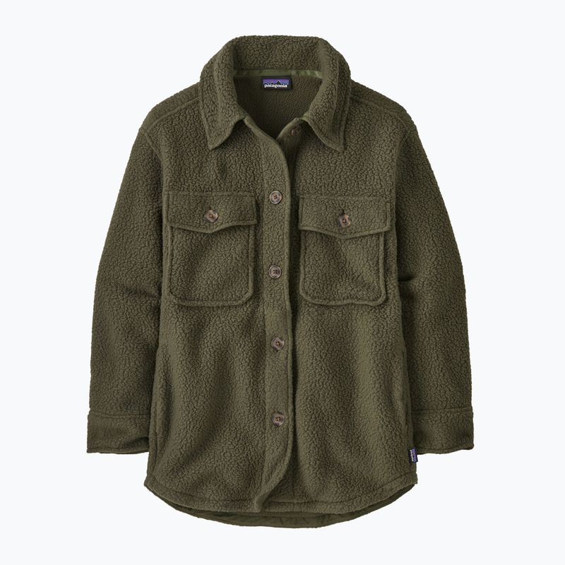 Női dzseki Patagonia Retro Pile Shacket pine needle green 4