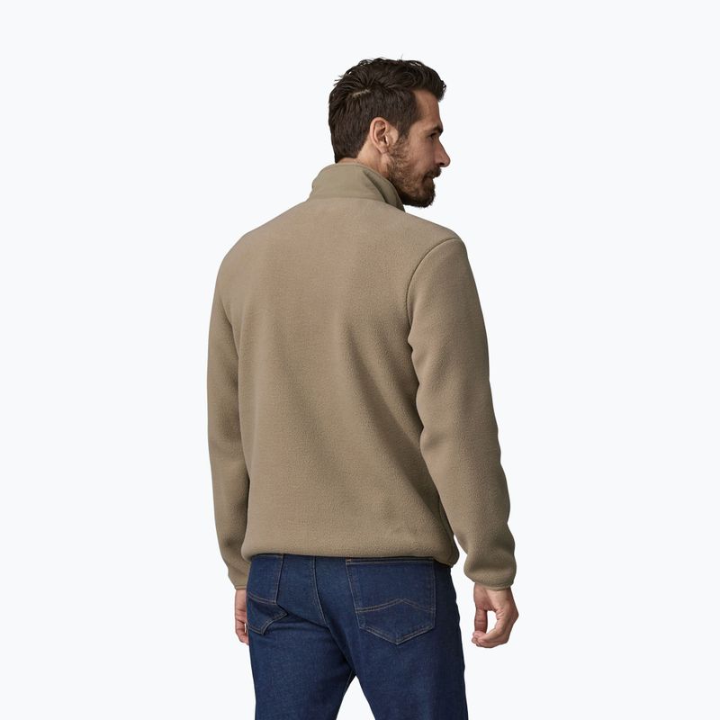 Patagonia Synch tengeri madár szürke férfi fleece pulóver 2