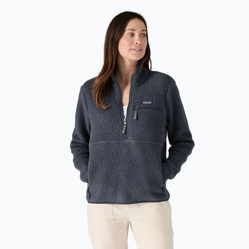 Patagonia Retro Pile női fleece pulóver Marsupial smolder kék