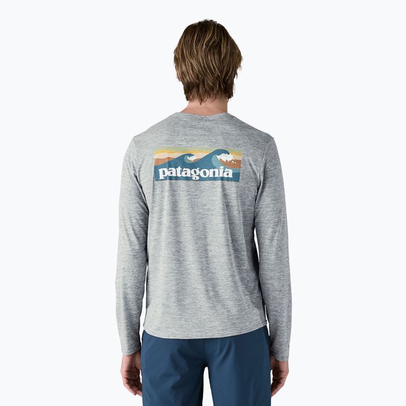 Férfi Patagonia Cap Cool Daily Graphic Shirt-Waters boardshort logó abalone kék/tollszürke 2