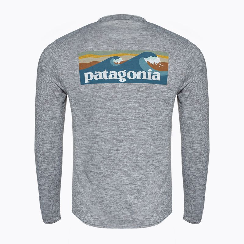 Férfi Patagonia Cap Cool Daily Graphic Shirt-Waters boardshort logó abalone kék/tollszürke 2