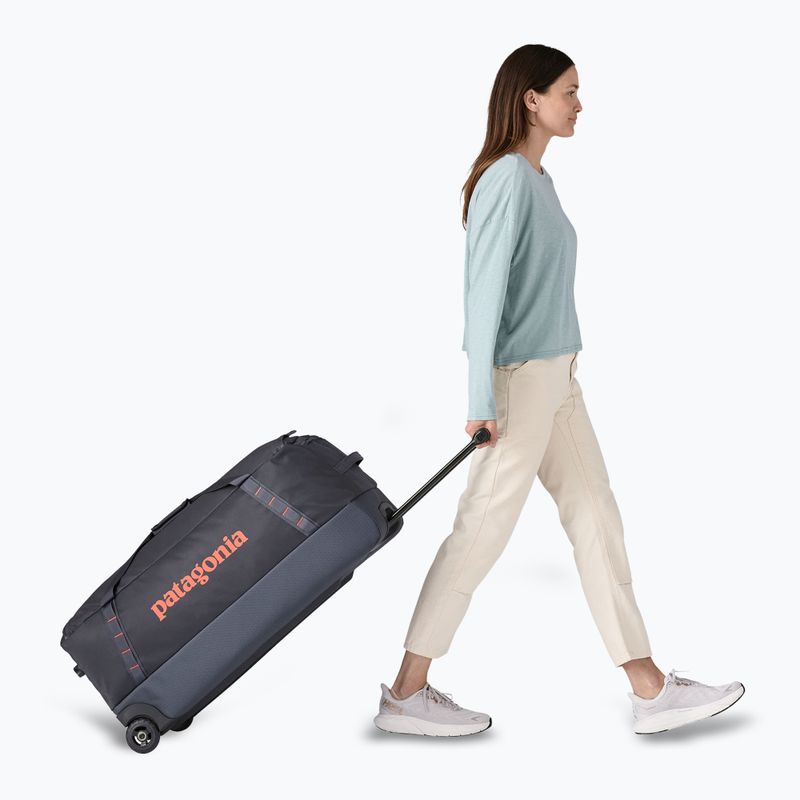 Patagonia Black Hole kerekes utazótáska 100 l parázs kék utazótáska 5