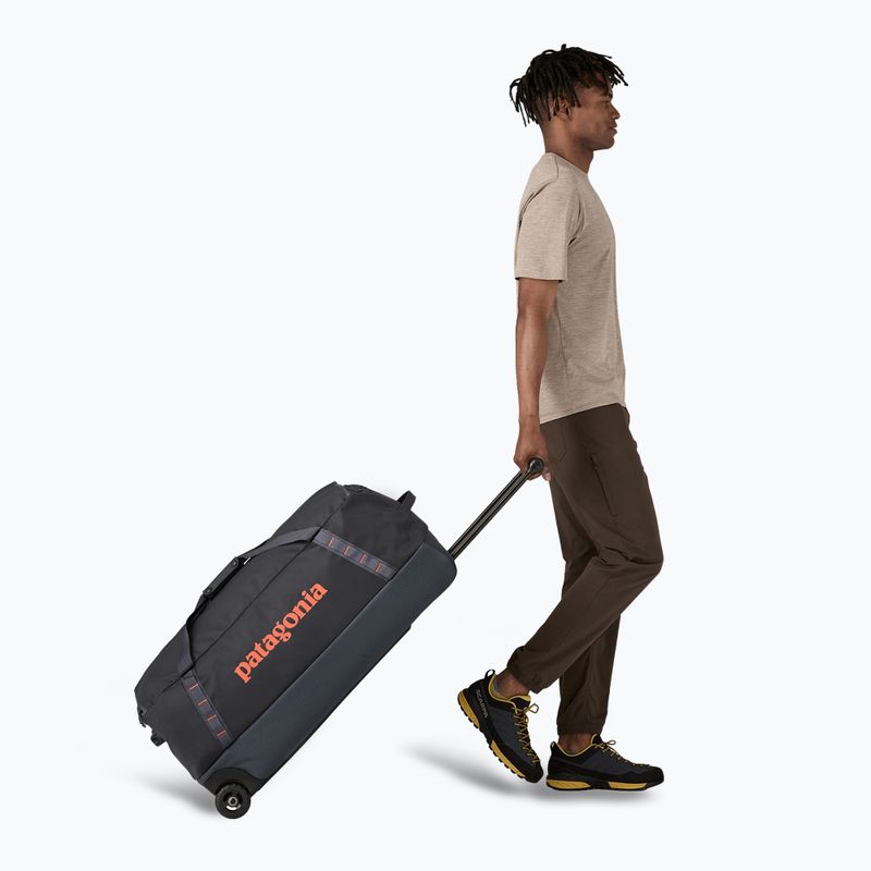 Patagonia Black Hole kerekes utazótáska 100 l parázs kék utazótáska 6