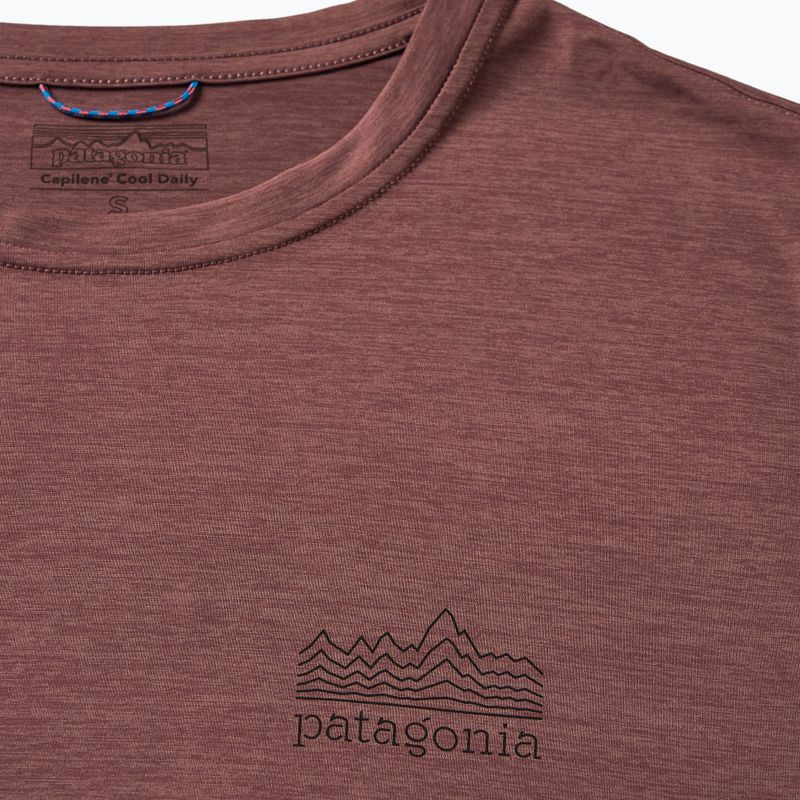 Férfi Patagonia Cap Cool Daily Graphic Shirt strataspire/dulse mauve x-dye hosszú ujjú ing 3