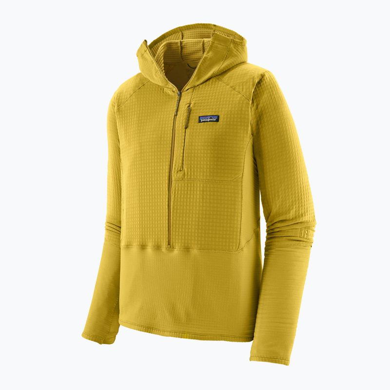 Férfi Patagonia R1 Hybrid Pullover Hoody softshell dzseki bundle zöld 3