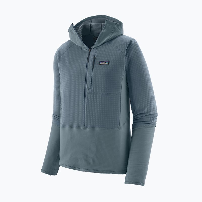 Férfi Patagonia R1 Hybrid Pullover Softshell kabát utility kék 10