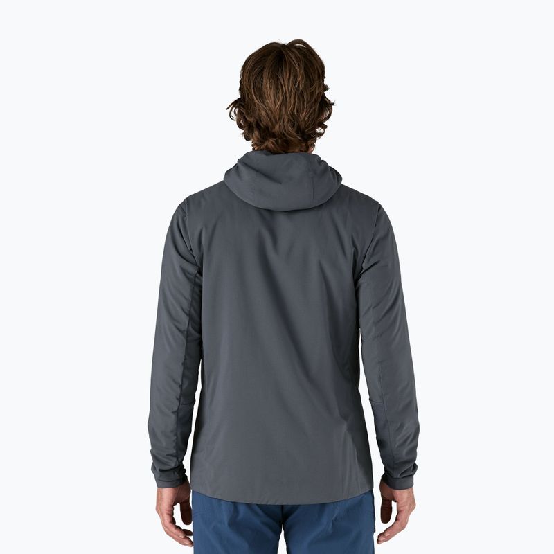 Férfi hibrid dzseki Patagonia Nano-Air Ultralight Full-Zip kapucnis smolder blue 3