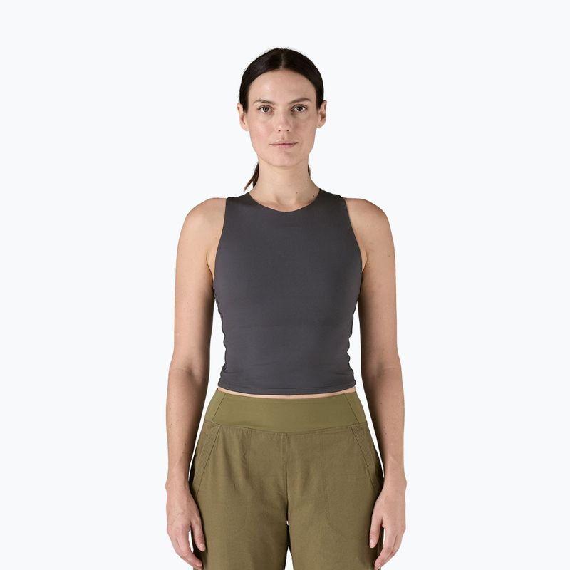 Női trekking póló Patagonia Reversible Tank fekete