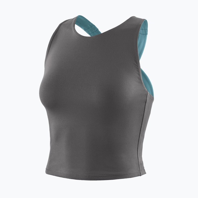 Női Patagonia Reversible Tank wetland kék trekking póló 7