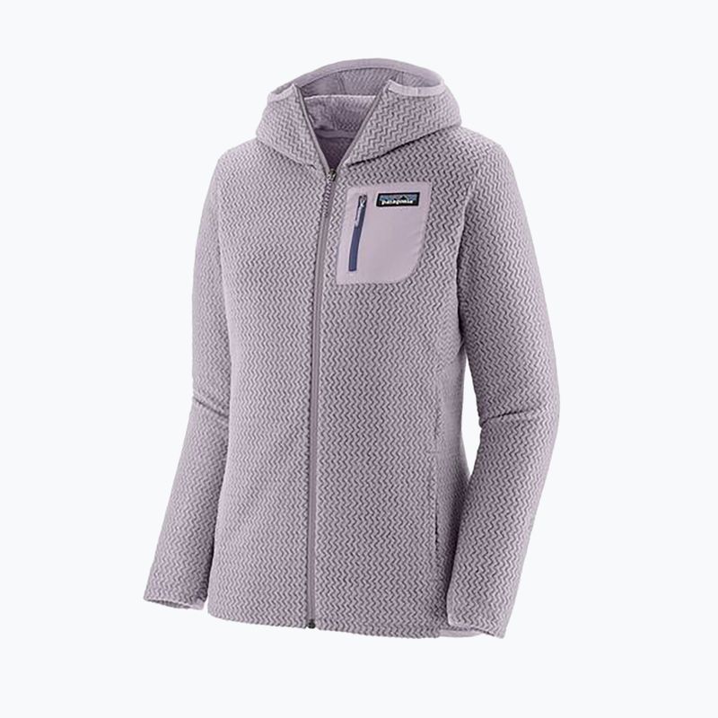Női Patagonia R1 Air Full-Zip trekking melegítő pulóver foxglove lila 7