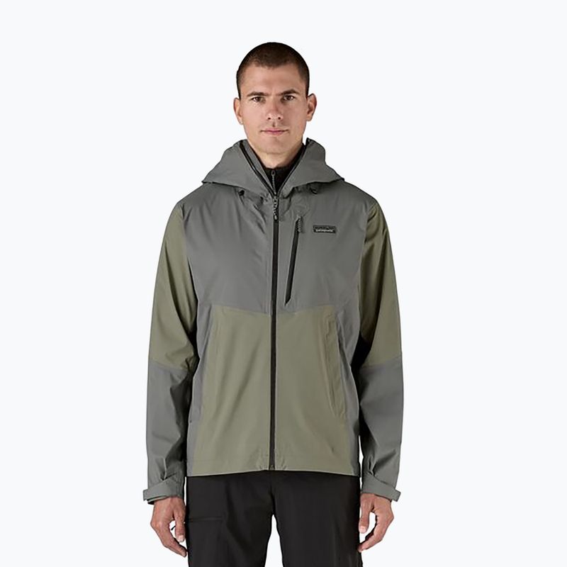 Férfi Patagonia Granite Crest esőkabát river rock zöld