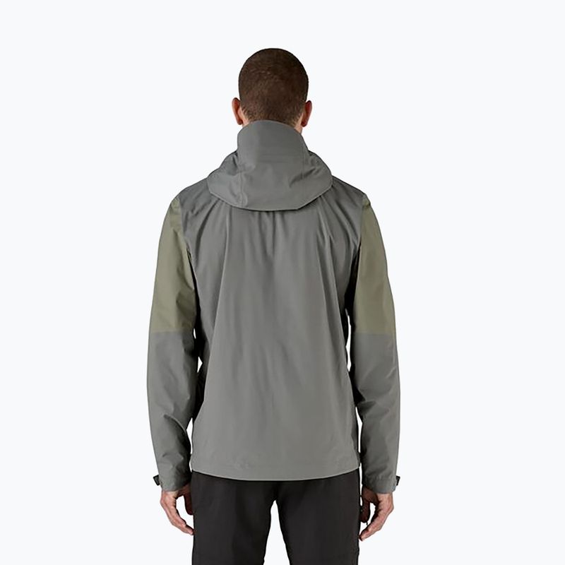 Férfi Patagonia Granite Crest esőkabát river rock zöld 3
