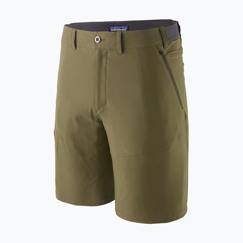 Patagonia férfi Terravia Trail 10" sátor zöld rövidnadrág