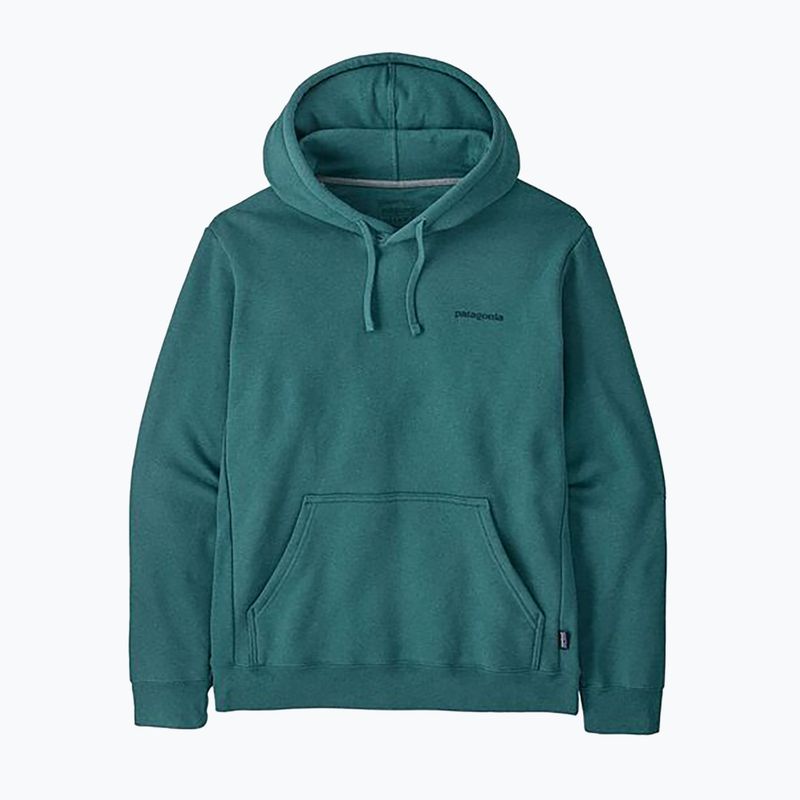 Patagonia Boardshort Logo Uprisal Hoody wetland kék melegítőfelső 3