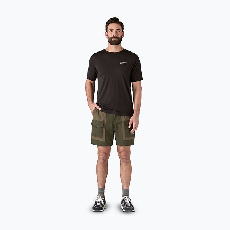 Férfi Patagonia Outdoor Everyday rövidnadrág 6" fenyőtű zöld 2
