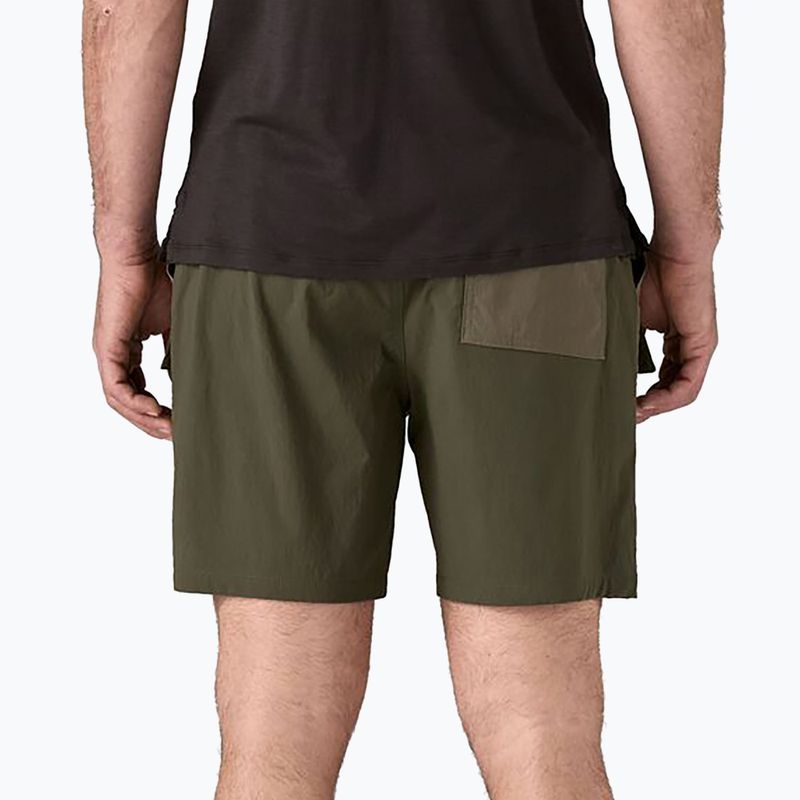 Férfi Patagonia Outdoor Everyday rövidnadrág 6" fenyőtű zöld 3