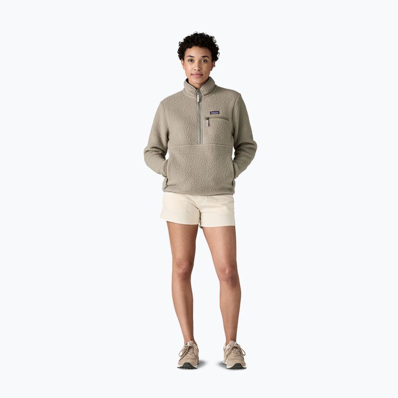 Női Patagonia Retro Pile fleece pulóver Marsupial river rock zöld 4