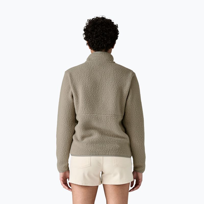 Női Patagonia Retro Pile fleece pulóver Marsupial river rock zöld 6