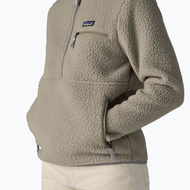 Női Patagonia Retro Pile fleece pulóver Marsupial river rock zöld 8