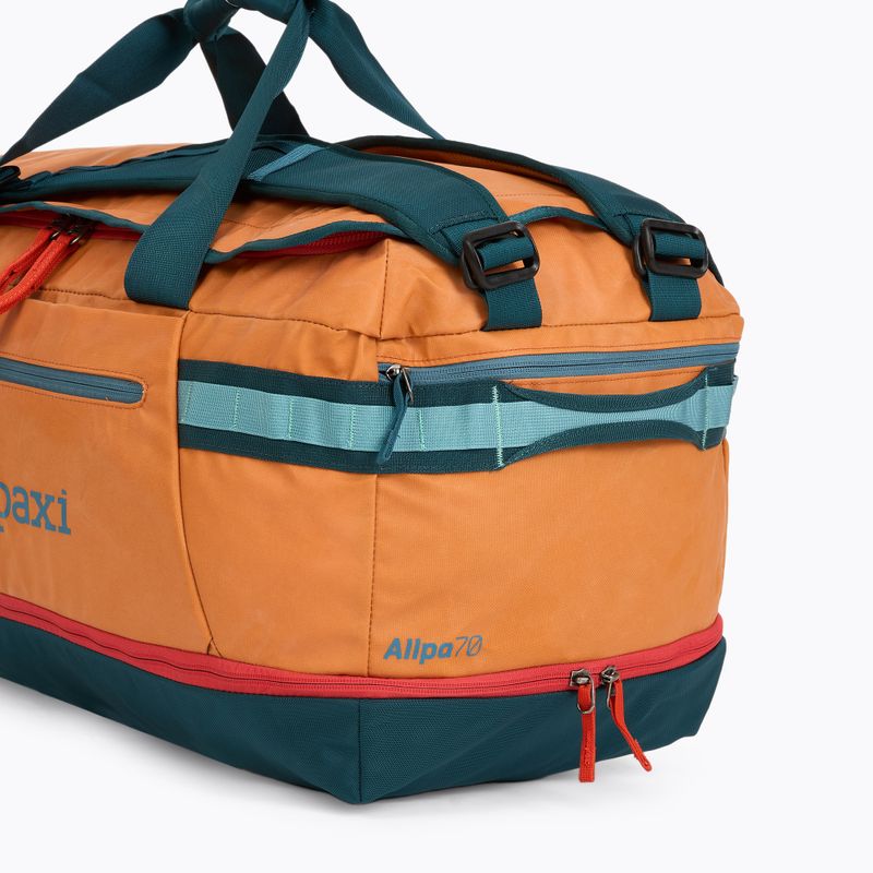 Cotopaxi Allpa Duffel 70 l tamarindo/abyss utazótáska 4