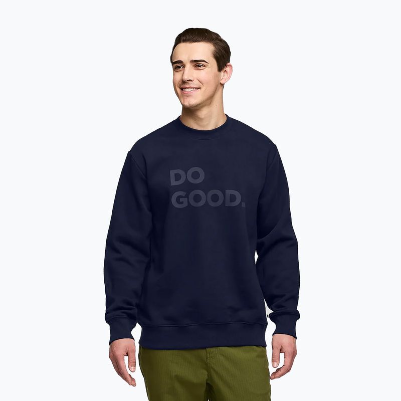 Férfi Cotopaxi Do Good Crew Sweatshirt tengerészeti