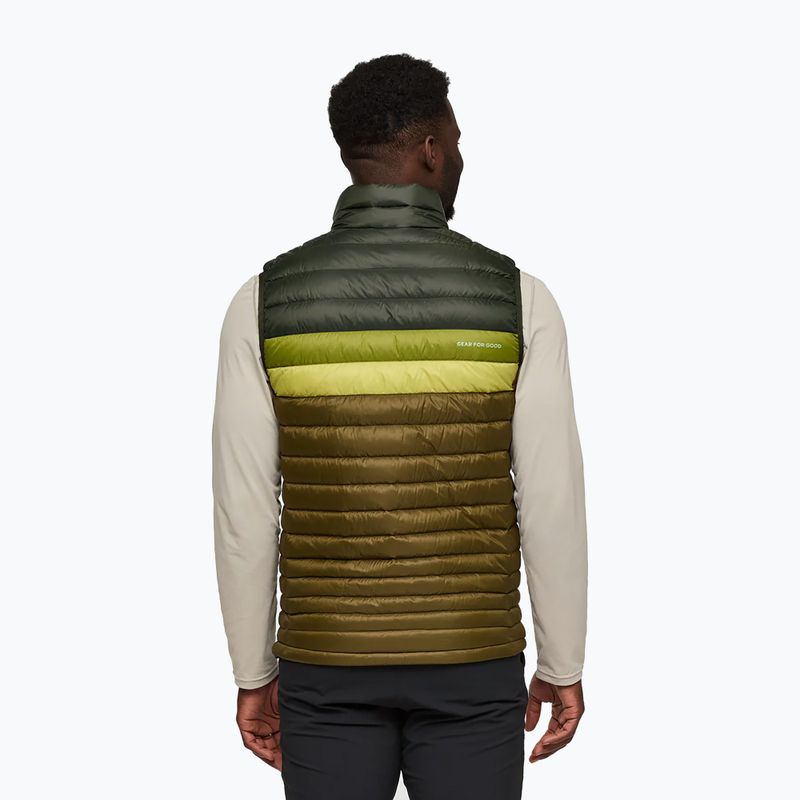 Cotopaxi férfi ujjatlan Fuego Down woods/live oak 3