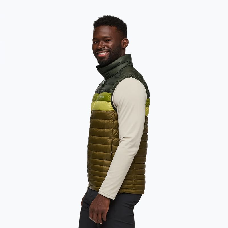 Cotopaxi férfi ujjatlan Fuego Down woods/live oak 4