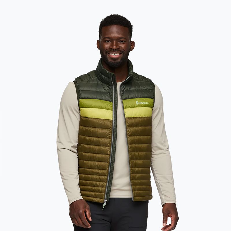 Cotopaxi férfi ujjatlan Fuego Down woods/live oak 5