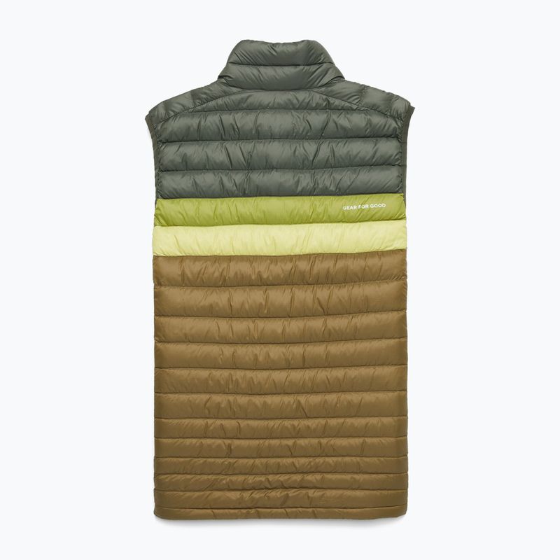 Cotopaxi férfi ujjatlan Fuego Down woods/live oak 11