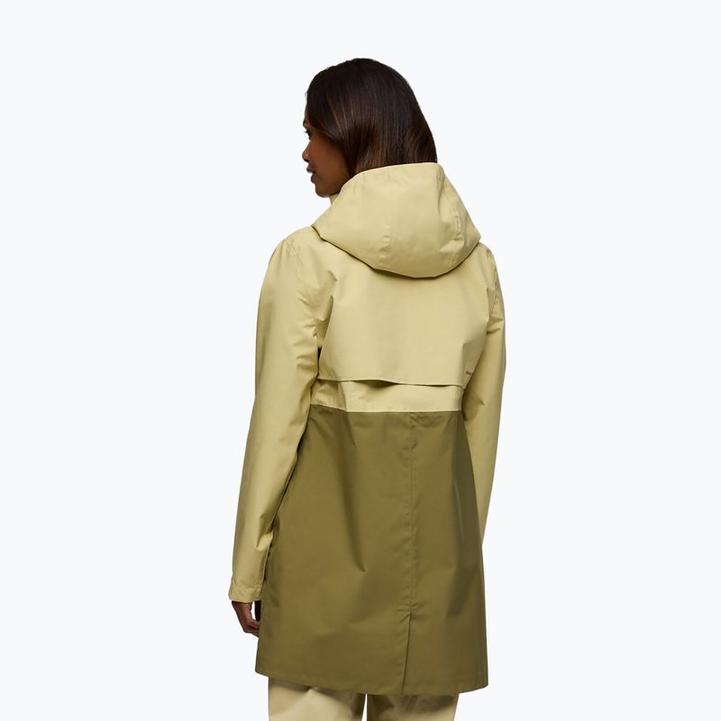 Női Cotopaxi Cielo Rain Trench grain/smoke eső kabát 4