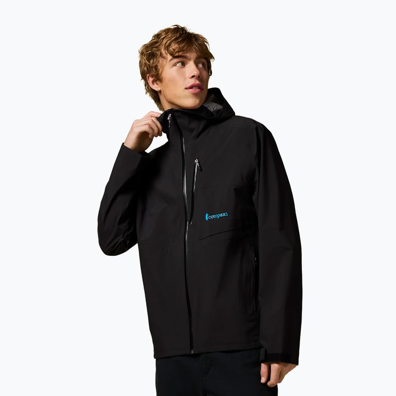 Férfi softshell dzseki Cotopaxi Impermeo 3L Hooded Shell cotopaxi black