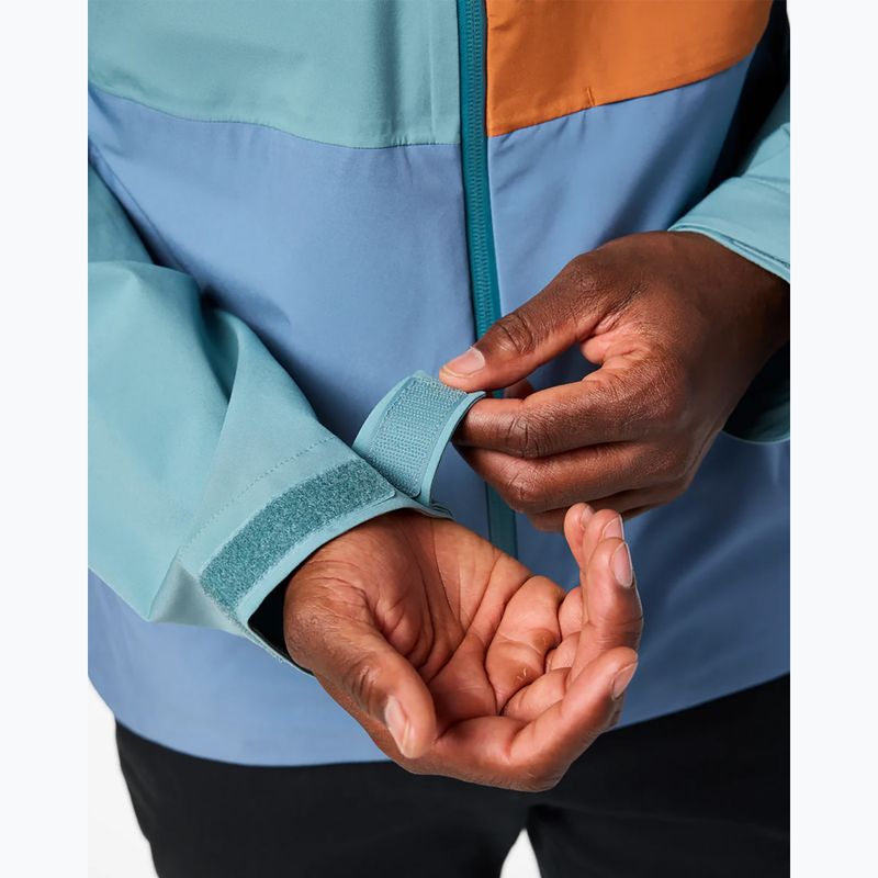 Férfi softshell dzseki Cotopaxi Impermeo 3L Hooded Shell everglade and steel blue 6
