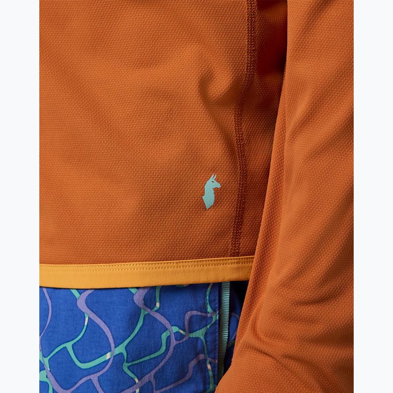 Férfi trekking pulóver Cotopaxi Sombra Sun Hoodie whiskey 2