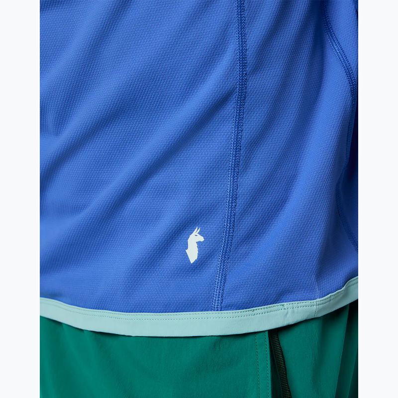 Férfi trekking pulóver Cotopaxi Sombra Sun Hoodie azure 5