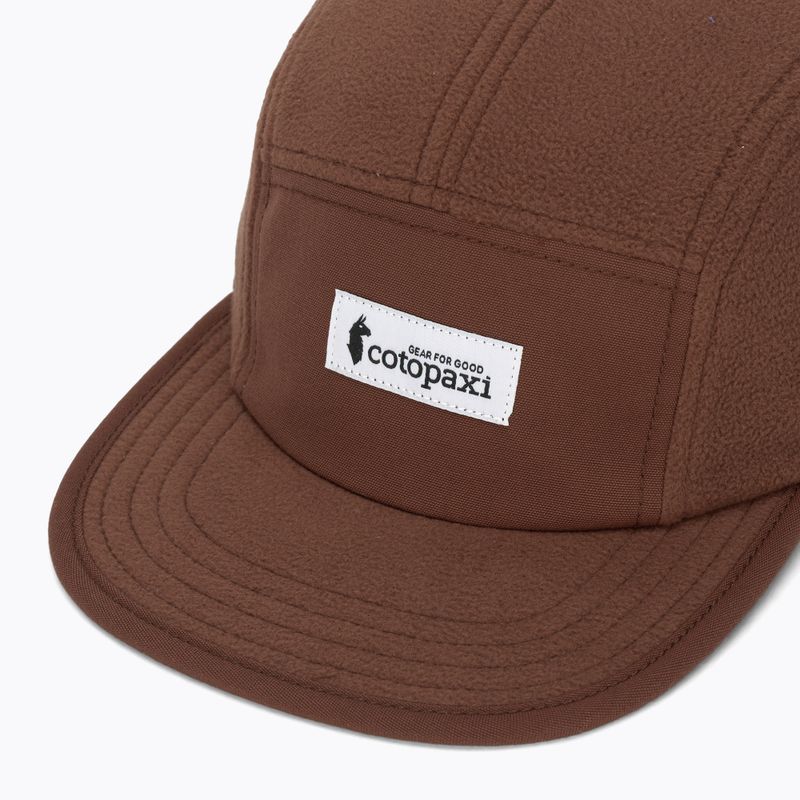 Ellenzős sapka Cotopaxi Fleece 5-Panel sepia 3