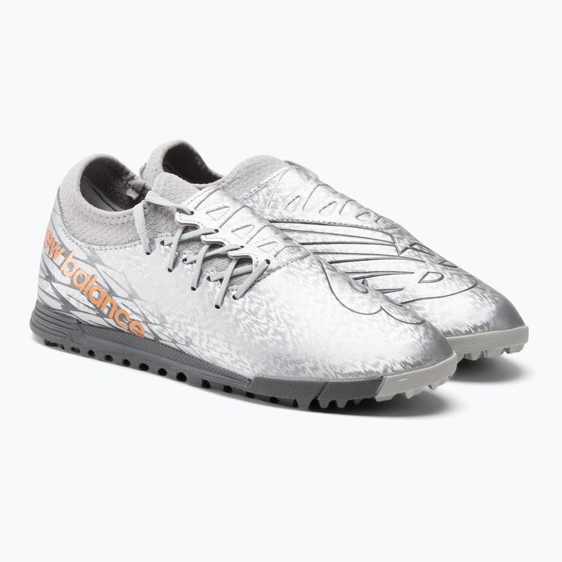 Férfi futballcipő New Balance Furon V7 Dispatch TF ezüst 4